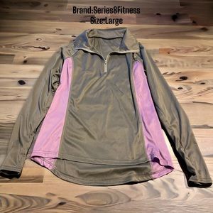Women’s Series 8 Fitness Long Sleeve 1/2 Zip Size Medium